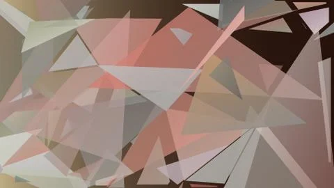 Abstract geometric pattern composed of triangular polygons イラスト素材