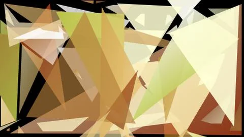 Abstract geometric pattern composed of triangular polygons Stockillustratie