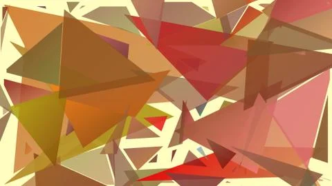 Abstract geometric pattern composed of triangular polygons Stockillustratie