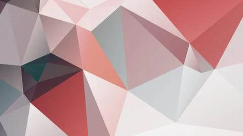 Abstract geometric pattern composed of triangular polygons Stock Illustration