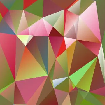 Abstract geometric pattern composed of triangular polygons 스톡 일러스트