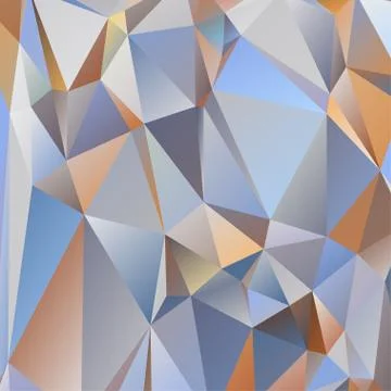 Abstract geometric pattern composed of triangular polygons 스톡 일러스트