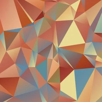 Abstract geometric pattern composed of triangular polygons 스톡 일러스트