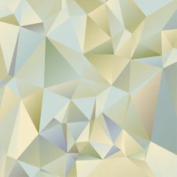 Abstract geometric pattern composed of triangular polygons Illustrazione stock