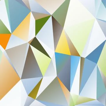 Abstract geometric pattern composed of triangular polygons 스톡 일러스트