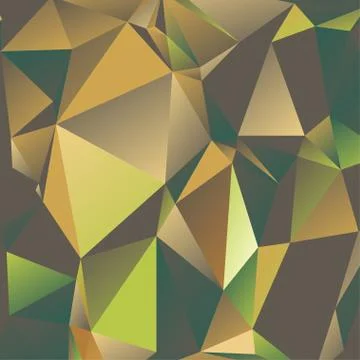 Abstract geometric pattern composed of triangular polygons Stockillustratie