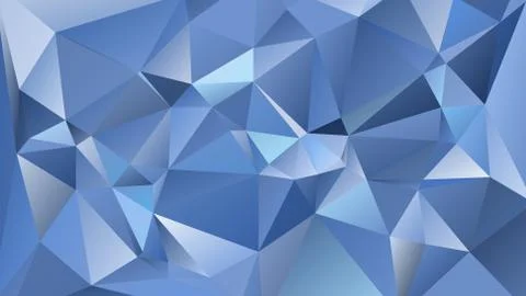 Abstract geometric pattern composed of triangular polygons イラスト素材