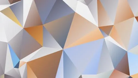 Abstract geometric pattern composed of triangular polygons Stockillustratie