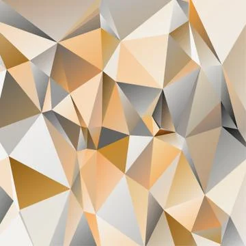 Abstract geometric pattern composed of triangular polygons Stockillustratie