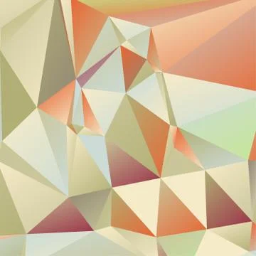 Abstract geometric pattern composed of triangular polygons Stockillustratie