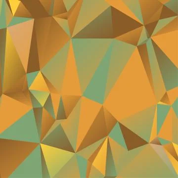 Abstract geometric pattern composed of triangular polygons Illustrazione stock