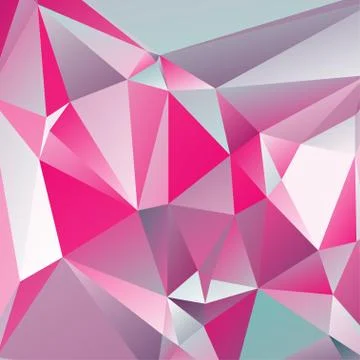 Abstract geometric pattern composed of triangular polygons 스톡 일러스트