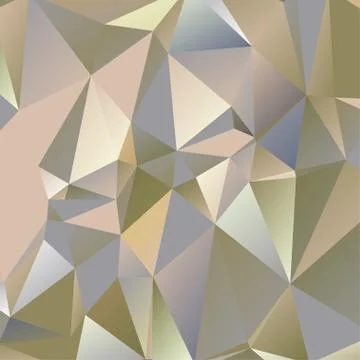 Abstract geometric pattern composed of triangular polygons Illustrazione stock