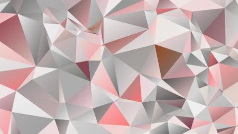 Abstract geometric pattern composed of triangular polygons イラスト素材