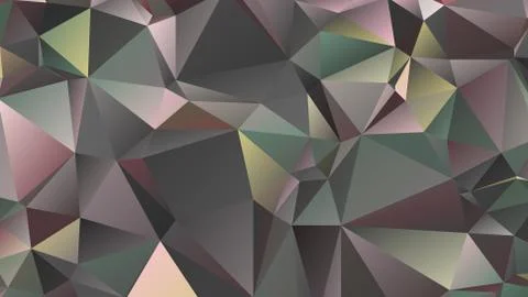 Abstract geometric pattern composed of triangular polygons Illustrazione stock