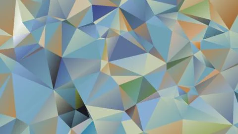 Abstract geometric pattern composed of triangular polygons Stockillustratie