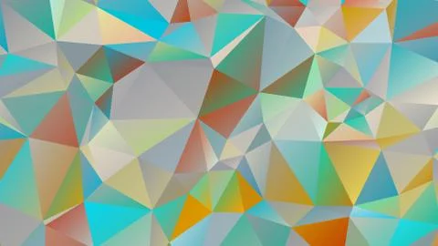 Abstract geometric pattern composed of triangular polygons Stockillustratie