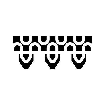 Abstract geometric pattern. Concept of connection and unity. Stock Illustration