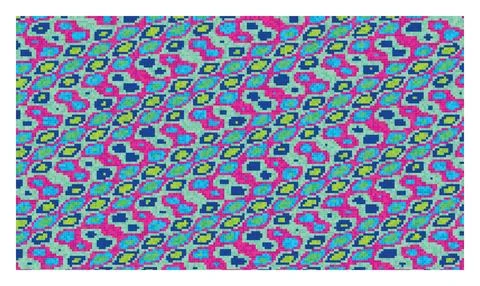 Abstract geometric pattern creates vibrant, modern backdrop with repetitive.. イラスト素材