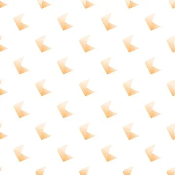 Abstract geometric pattern creating soft orange backdrop Stockillustratie