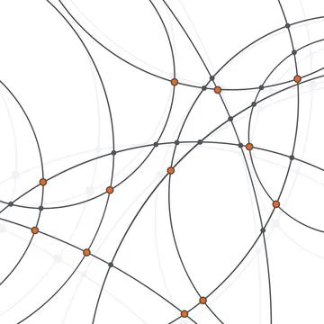 Abstract geometric pattern of the curves イラスト素材