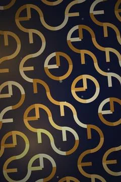 Abstract Geometric Pattern Dark Background 스톡 일러스트