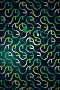 Abstract Geometric Pattern Dark Background Stock Illustration