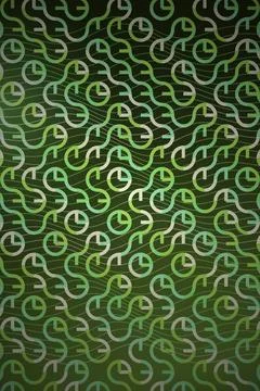 Abstract Geometric Pattern Dark Background Stock Illustration