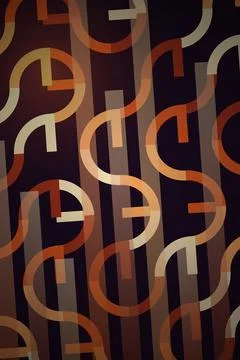 Abstract Geometric Pattern Dark Background Stock Illustration