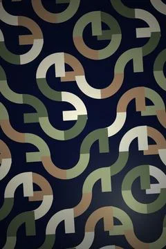 Abstract Geometric Pattern Dark Background Stock Photos
