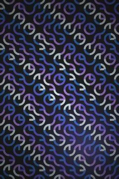 Abstract Geometric Pattern Dark Background Stock Photos