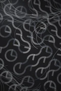 Abstract Geometric Pattern Dark Background Photos