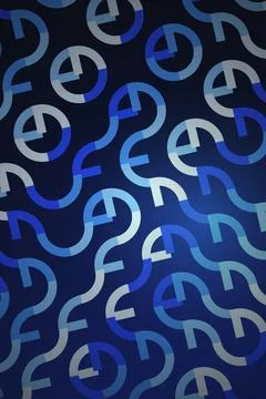 Abstract Geometric Pattern Dark Background Stock Photos