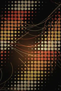 Abstract Geometric Pattern Dark Background Stock Photos