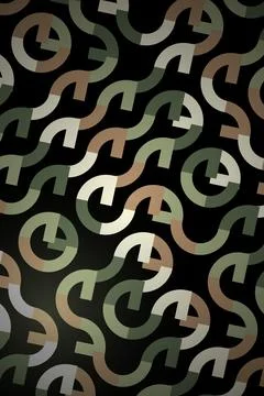 Abstract Geometric Pattern Dark Background Stock Photos