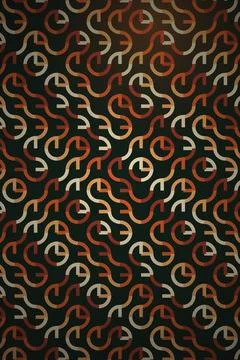 Abstract Geometric Pattern Dark Background Stock Photos