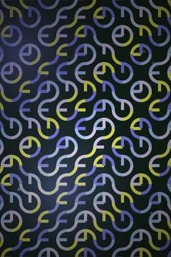 Abstract Geometric Pattern Dark Background Stock Photos