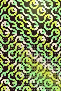 Abstract Geometric Pattern Dark Background Stock Photos