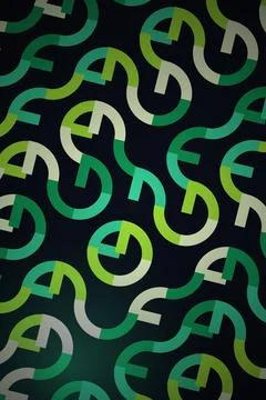 Abstract Geometric Pattern Dark Background Stock Photos