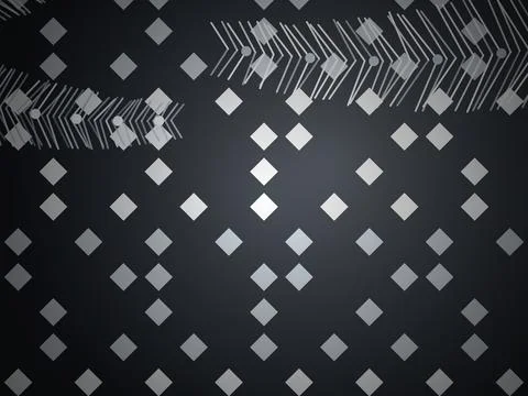 Abstract Geometric Pattern Dark Background Stock Photos