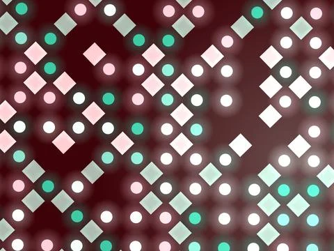 Abstract Geometric Pattern Dark Background Stock Photos