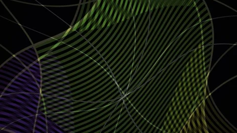 Abstract geometric pattern design elements. Stock Footage 334862452