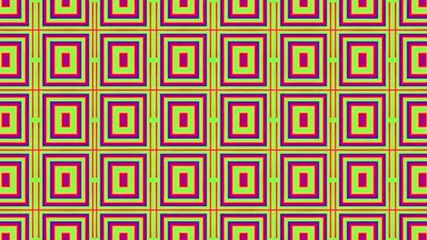 Abstract Geometric Pattern Design with Squares and Crosses Vídeo Stock 331591175