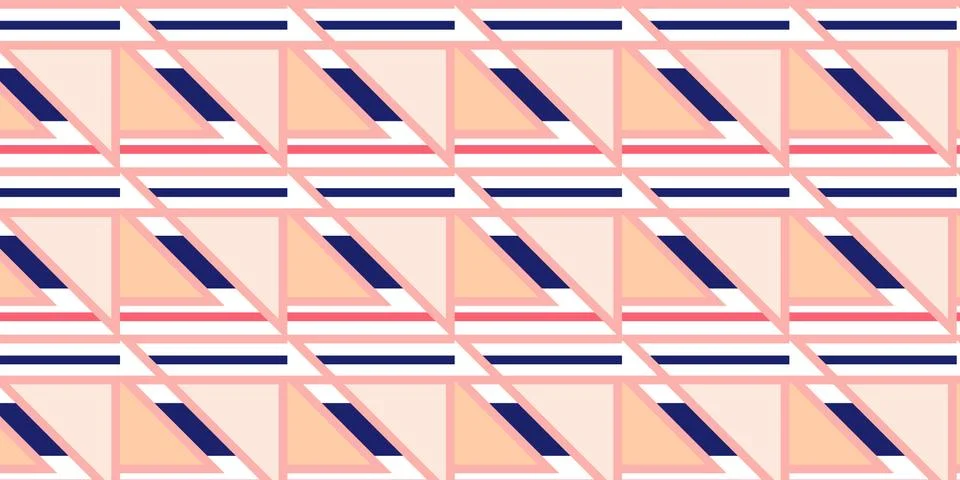 Abstract geometric pattern design vector template for t-shart, and textile Stock Illustration