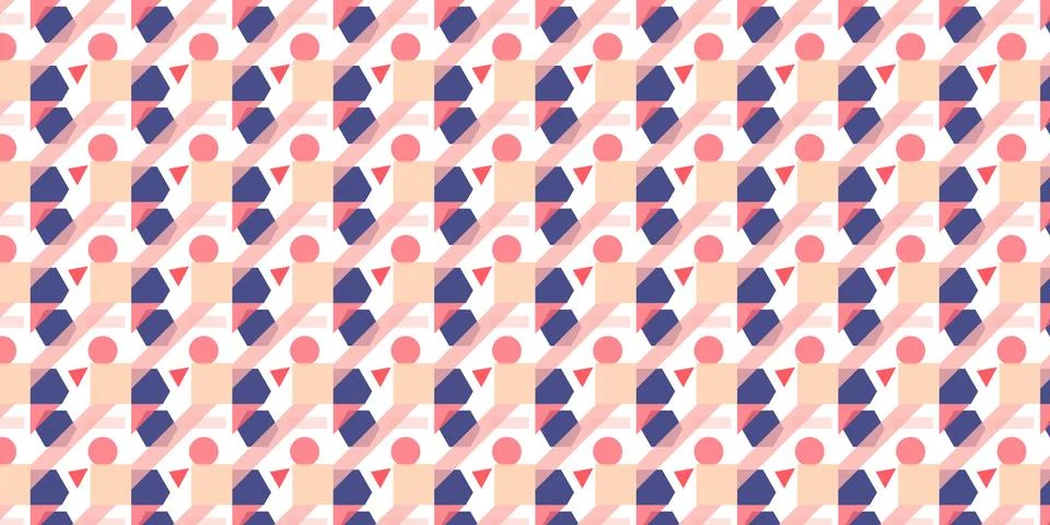 Abstract geometric pattern design vector template for t-shart,and textile Stock Illustration