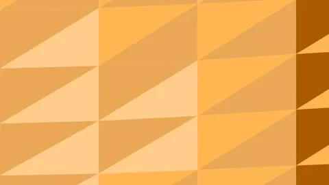 Abstract geometric pattern with diagonal lines and shadows in warm orange t.. Stock Footage 326382588
