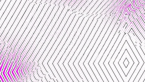 Abstract Geometric Pattern with Diagonal Lines and Distorted Perspective 스톡 일러스트