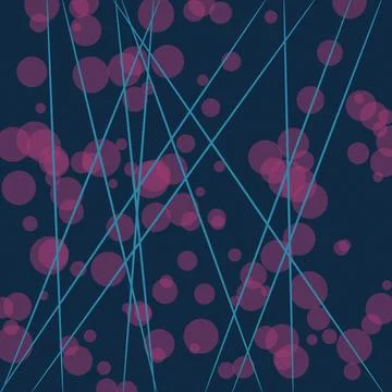 Abstract geometric pattern with diagonal lines and floral texture illustratio Stock Illustration