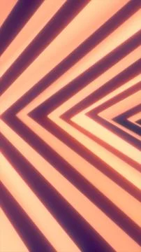 Abstract geometric pattern of diagonal orange and dark stripes forming a gl.. Stock Illustration