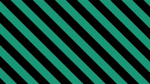 Abstract Geometric Pattern with Diagonal Stripes in Green and Black. Stock Illustration